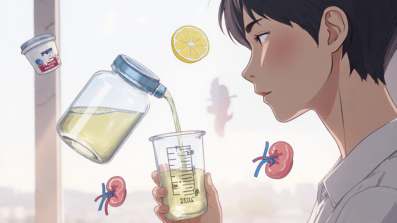 Chronic Kidney Stone Disease: How to Prevent Recurrence with Diet and Fluids