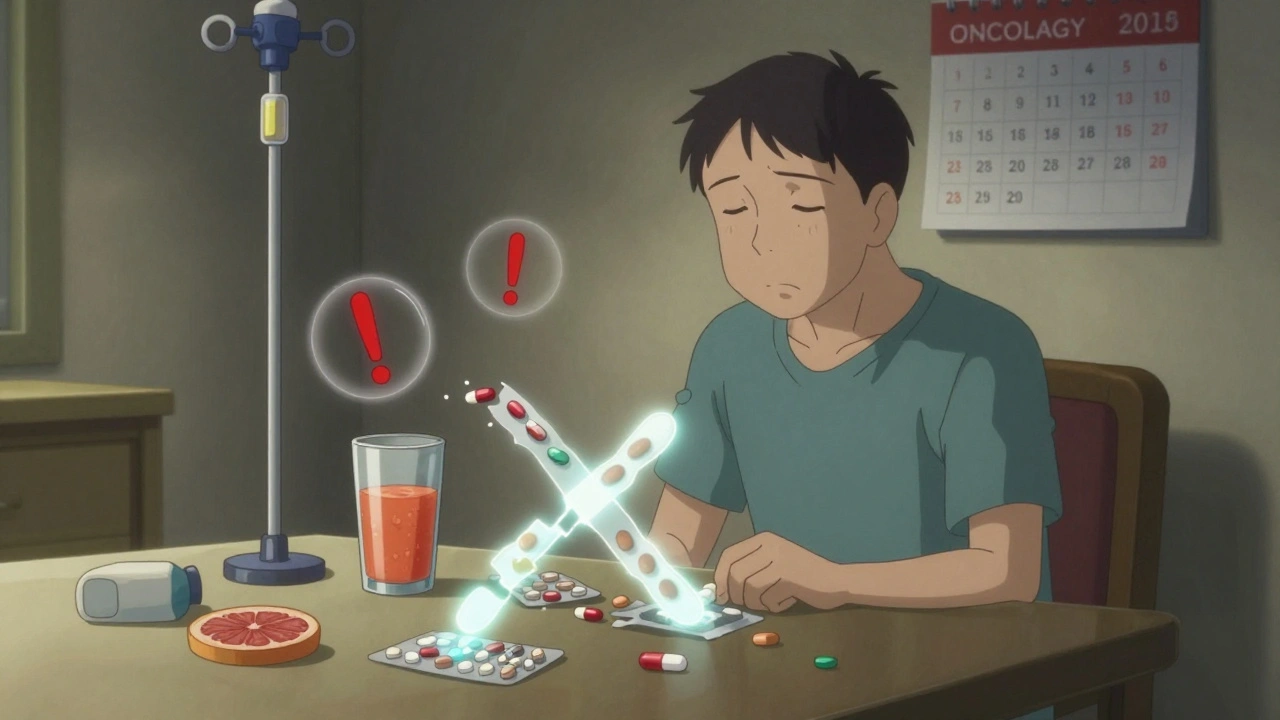 Cancer Medications: Understanding Chemotherapy Drug Interactions and How to Stay Safe