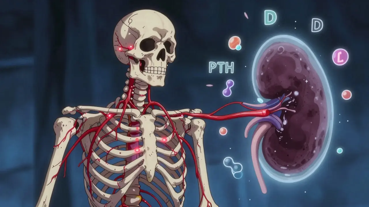 Mineral Bone Disorder in CKD: Understanding Calcium, PTH, and Vitamin D