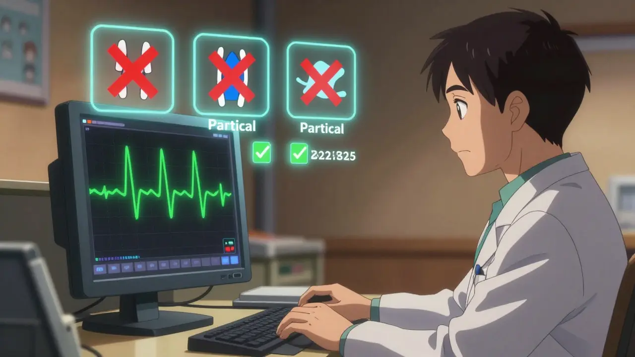 Neurologist reviewing EEG with animated icons of modern seizure classifications replacing outdated terms.